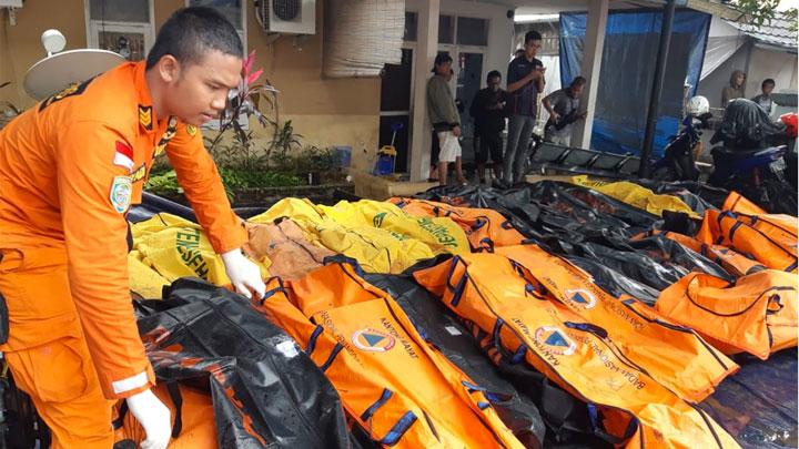 236 Jenazah Korban Tsunami di Banten Telah Diidentifikasi