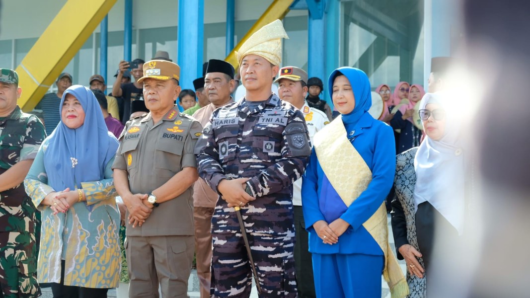 Bupati Kepulauan Meranti Sambut Kunjungan Danlanal Dumai