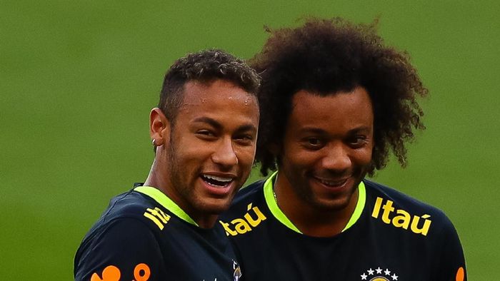 Bagi Marcelo, Neymar Lebih Baik dari Hazard