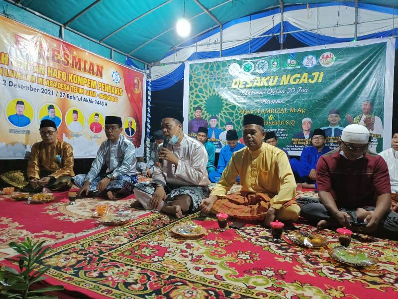Rangkaian Kegiatan Jelang Pengukuhan DMDI Bengkalis, 6 Desember, Ngaji di Masjid Agung Istiqomah