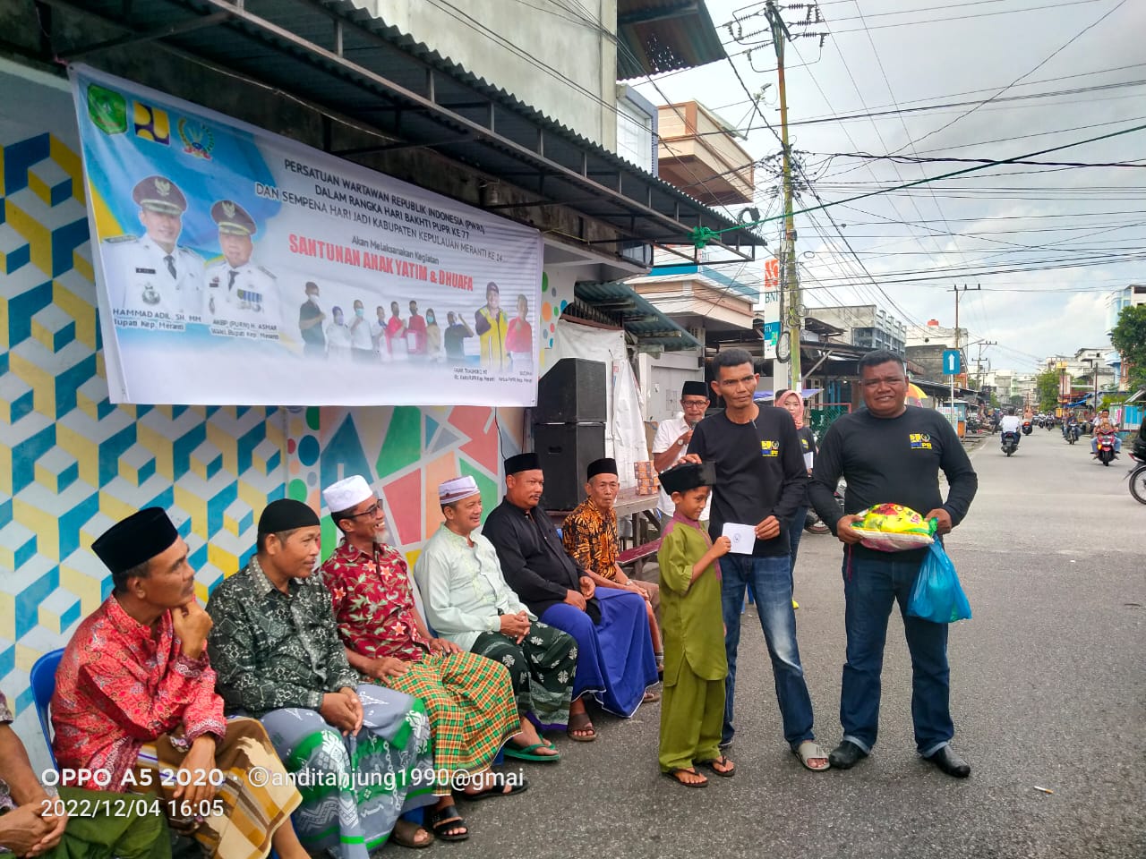 DPC PWRI Kabupaten Kepulauan Meranti Melaksanakan Santunan Anak Yatim dan Dhuafa