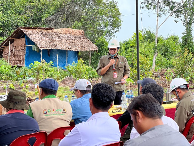Tanam Pohon, Tanam Harapan : PT ITA Resmikan Program Rehabilitasi Daerah Aliran Sungai