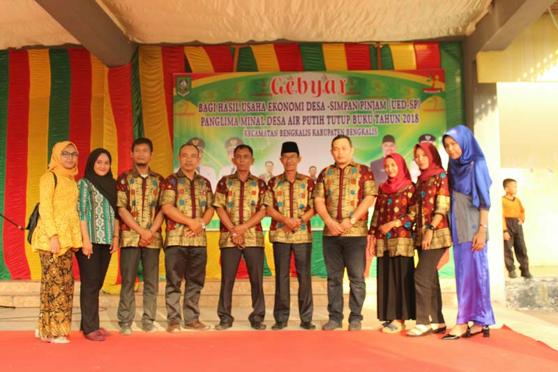 UED-SP Panglima Minal Desa Air Putih Gelar Acara Gebyar Bagi Hasil