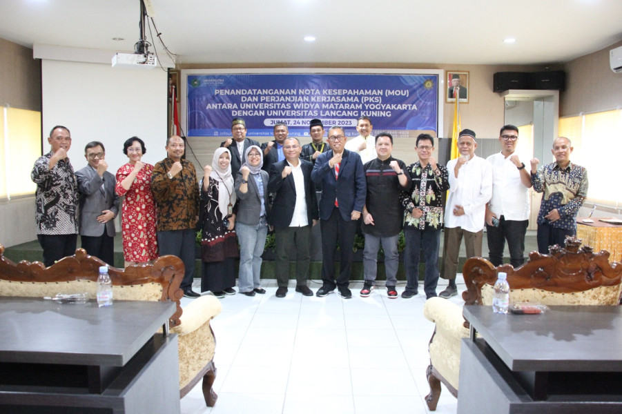 Unilak Jalin Kerjasama Dengan Universitas Widya Mataram Yogyakarta