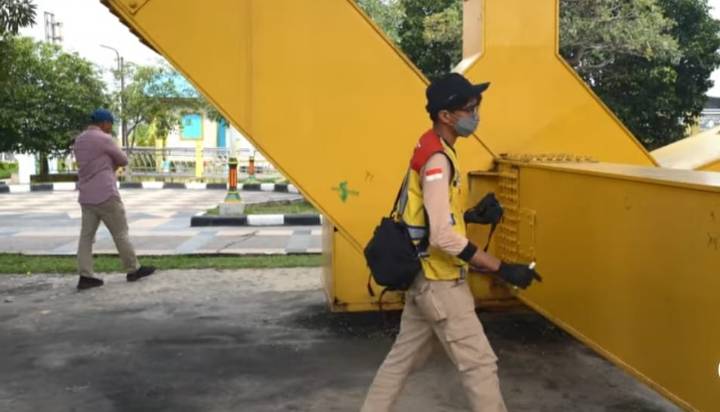 Tim KKJTJ Periksa Kelaikan Jembatan dan Flyover di Pekanbaru D