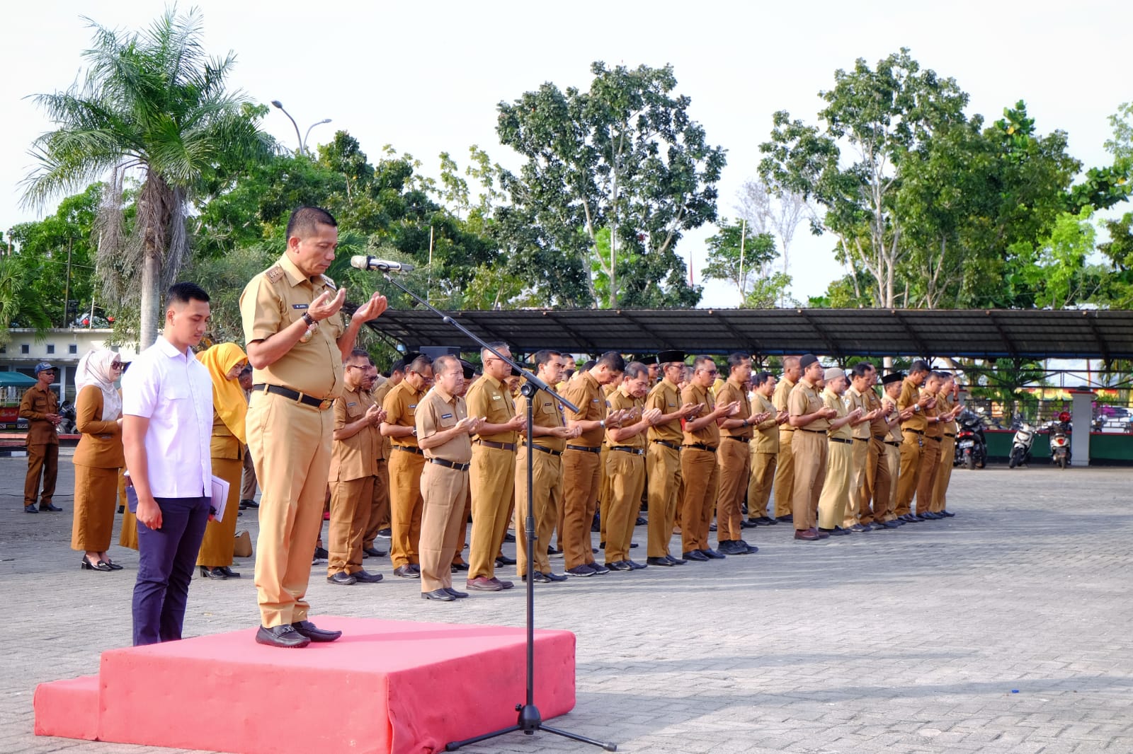 Apel Perdana 2023, Bupati : Semangat Baru Melayani Masyarakat