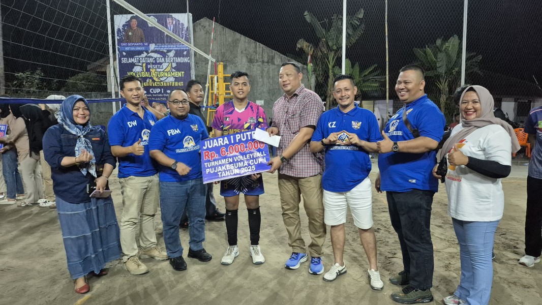 Dengan Dukungan PT Assa Auto Service, Turnamen Voli Cup 1 Meriahkan Ulang Tahun Pujakesuma