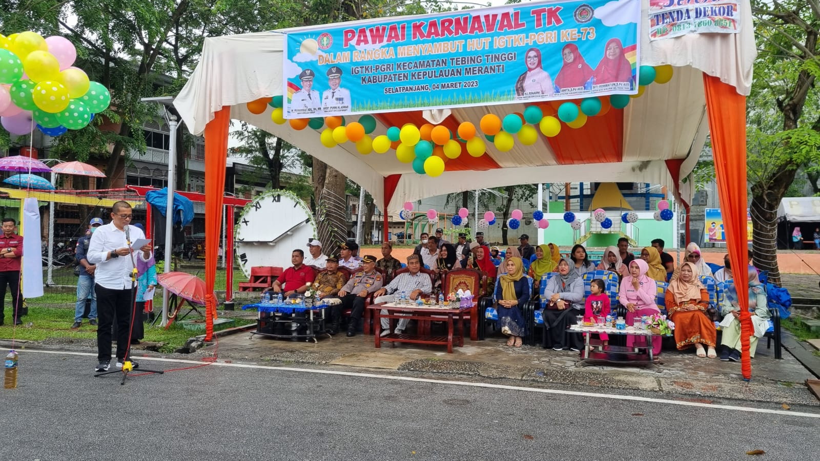 HUT IGTKI, Bupati Kabupaten Kepulauan Meranti Ucap Terima Kasih Bagi Guru TK