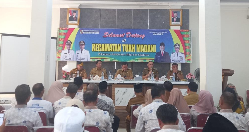 Agung Nugroho Berkantor di Tuah Madani, Akan Keliling Tiap Kecamatan