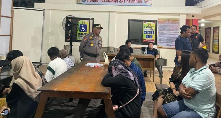 7 Pasangan Mesum Terjaring Razia Pekat Polres Pelalawan