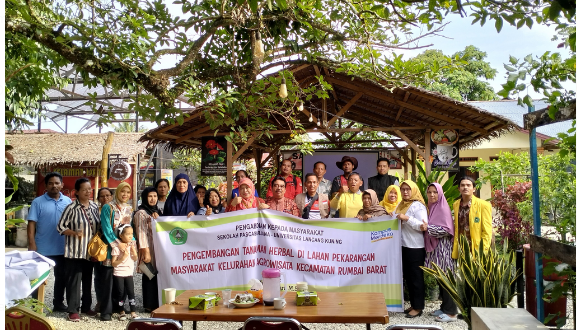 Dosen Prodi Ilmu Lingkungan Pascasarjana Unilak Laksanakan Pengabdian Masyarakat di Kel. Agrowisata
