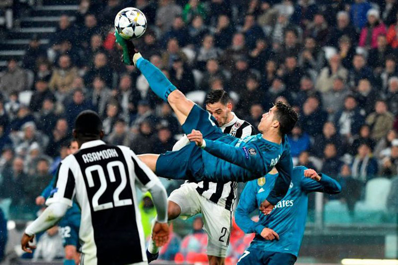 Gol Salto Ronaldo Jadi Gol Terbaik UEFA