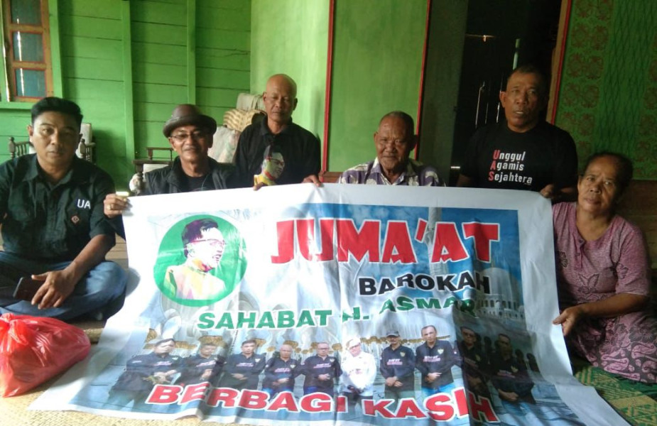 Jum’at Barokah: Sahabat H. Asmar Berbagi di Rangsang Barat