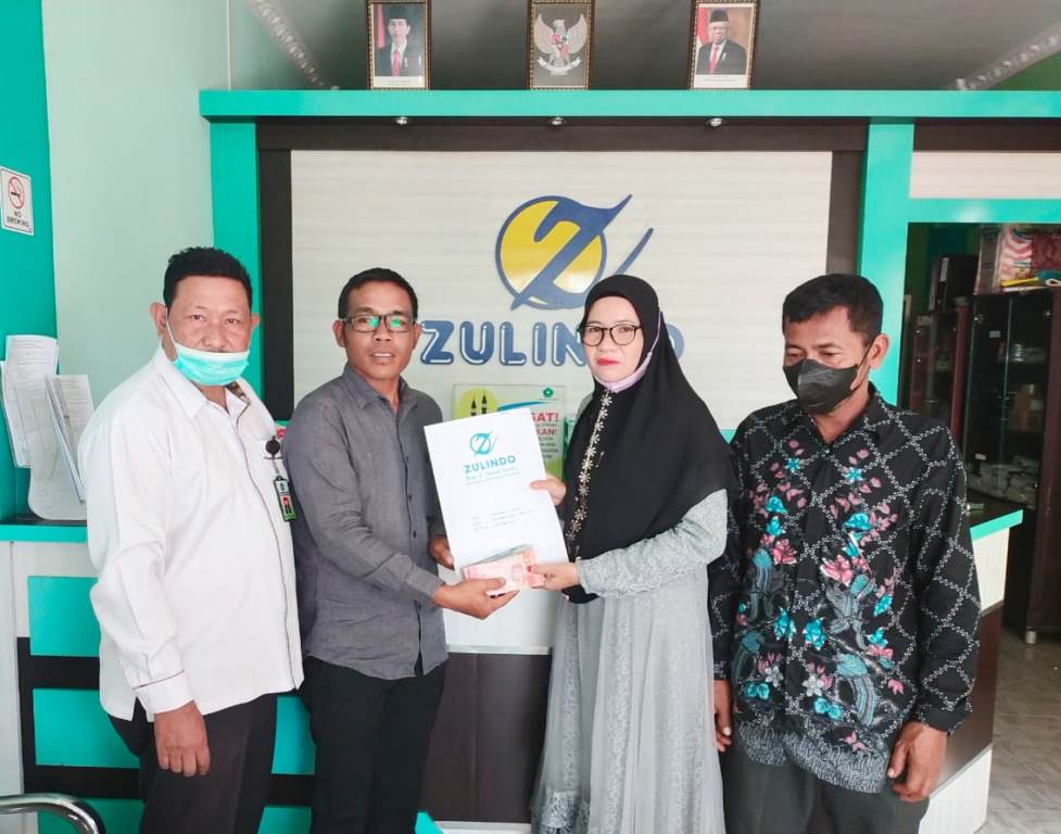 Wakili Riau MTQ Nasional di Sumbar, Kades Batang Duku Hadiahkan Umroh Qoriah Terbaik