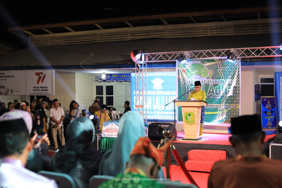 Plt Bupati Asmar Lepas Pawai Takbir Idul Adha 1444 H