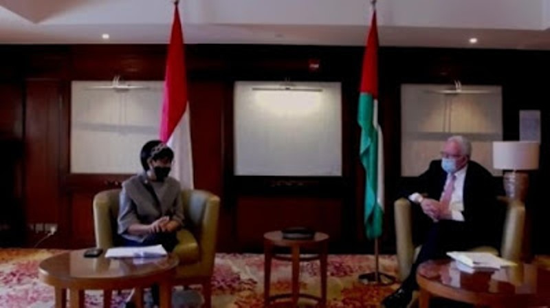 Kunjungi Palestina, Menlu Retno: RI Komitmen Bantu USD 2,3 Juta
