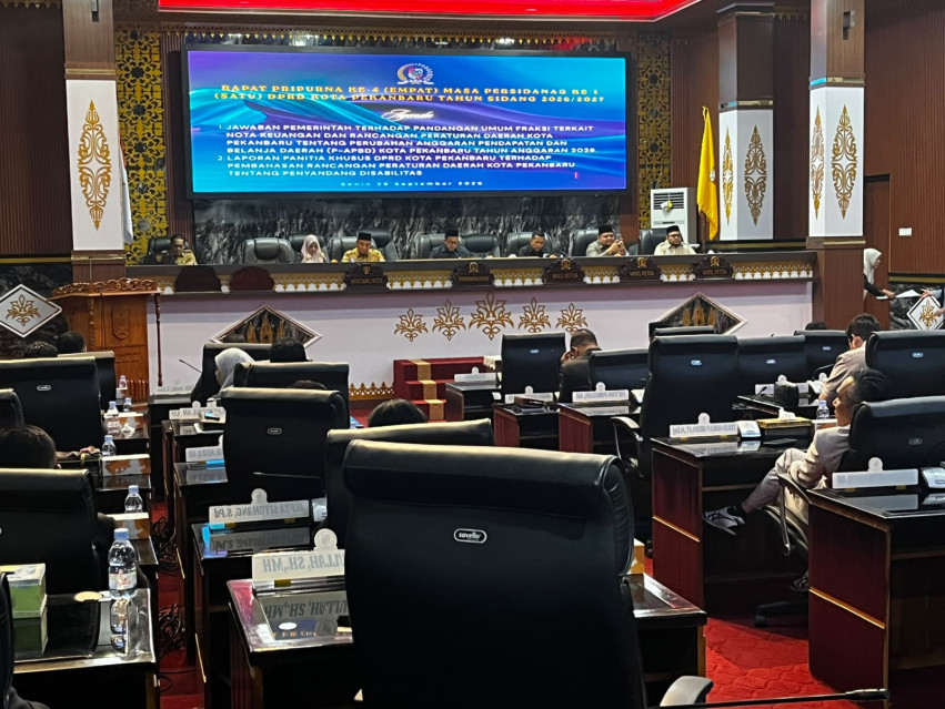 Layangkan Interupsi, DPRD Pekanbaru Sebut Sekda Arogan
