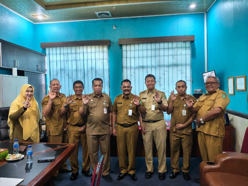 Gandeng Disdukcapil, Disperkimtan Bengkalis Tandatangani Kerja Sama Pemanfaatan Data Kependudukan