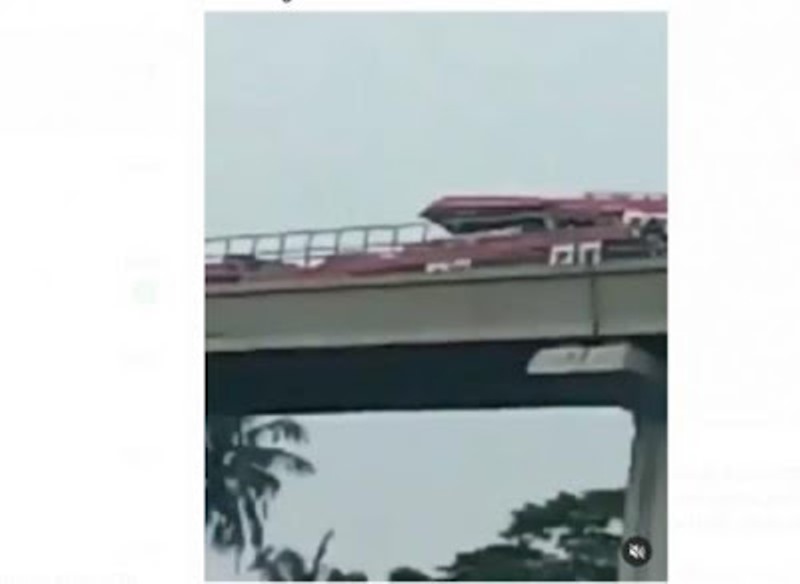 LRT Jabodebek Kecelakaan di Cibubur, Ini Kata Kemenhub
