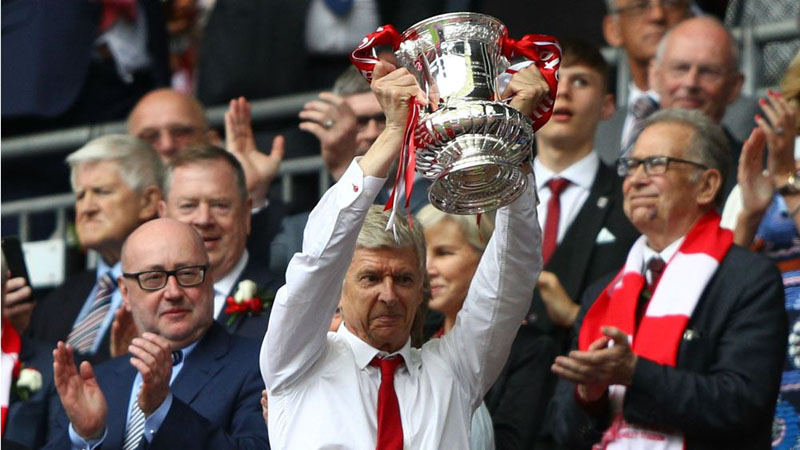 Dari Sepuluh Kali Final di Wembley, Wenger Hanya Cuma Kalah Sekali