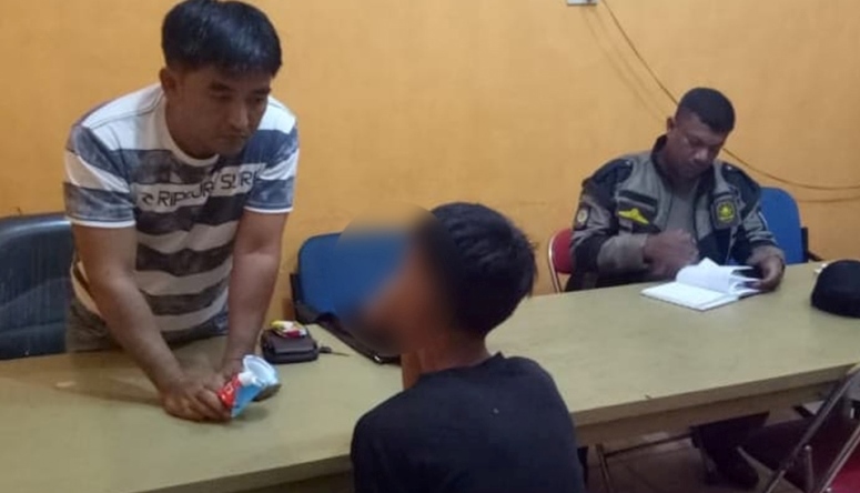 Pesta Lem di Lorong Ruko, 2 Pemuda Diciduk Satpol PP Bengkalis