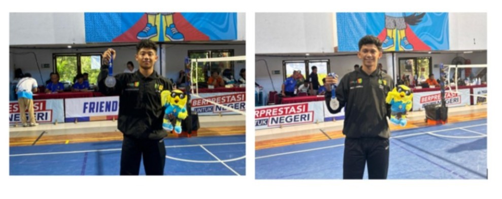 Raih Medali Perak Sepak Takraw di Pomnas 2025, di Persembahkan Mahasiswa UNILAK, UNRI dan UT
