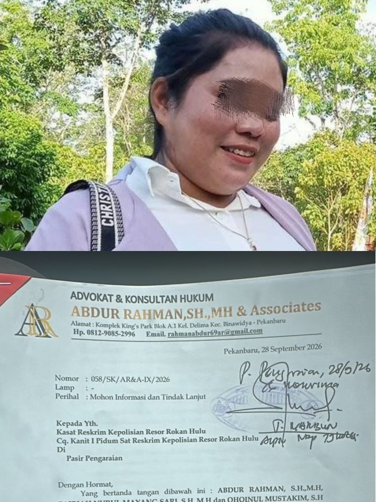 DPO Kasus Investasi Rp500 Juta Belum Tertangkap, Kuasa Hukum Minta Polres Rohul Segera Bertindak