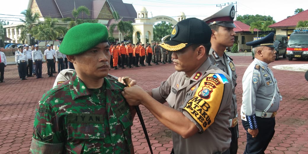 130 Personel Polres Bengkalis Siap Amankan Idul Fitri 1440 H