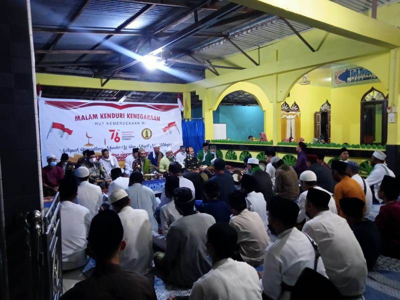 IPDA Desa Pedekik Gelar Kenduri Kenegaraan Dimalam HUT RI Ke-76