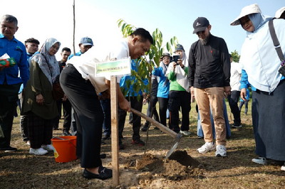 Plt Gubri Minta Pohon Sudah Ditanam di Kawasan Stadion Utama Harus Dirawat