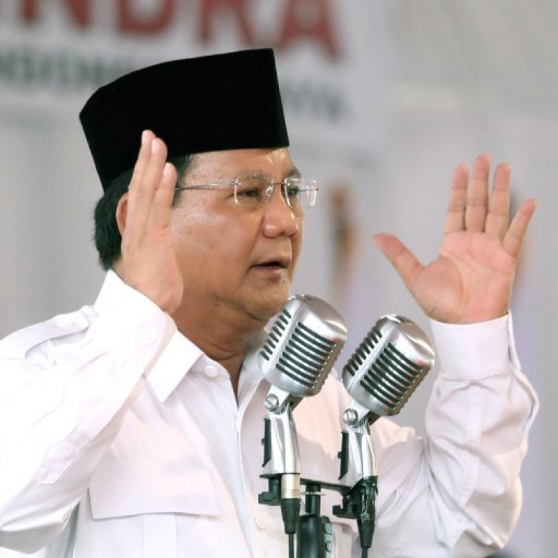 Prabowo ke Kader Gerindra: Kalau Kita Kalah, Negara Ini Bisa Punah!