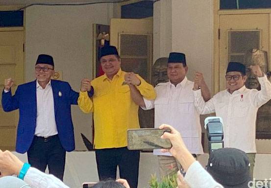 Golkar dan PAN Resmi Dukung Prabowo Capres 2024