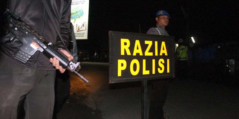 Polisi Razia Preman di Depok untuk Cegah Kejahatan Jelang Asian Games