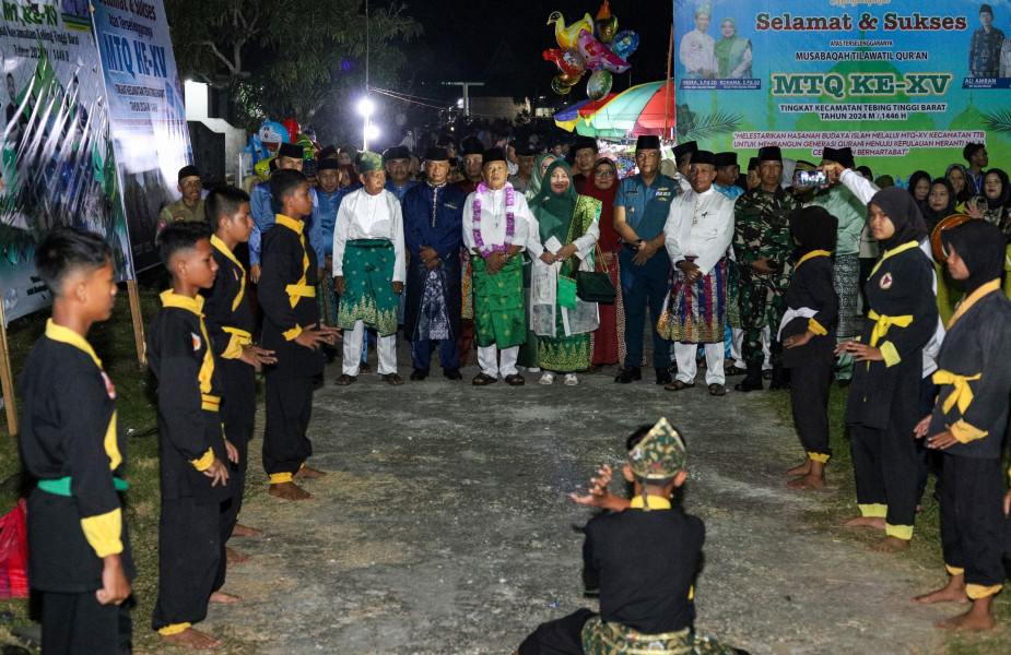 Buka MTQ Tebingtinggi Barat, Asmar Pesan Tidak Membakar Lahan