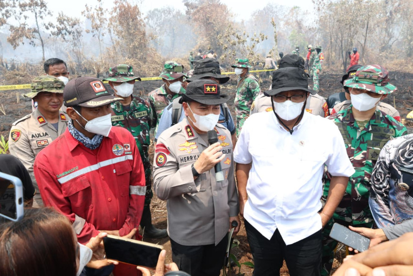 Menteri LH: 335 Perusahaan Konsesi Terindikasi Karhutla