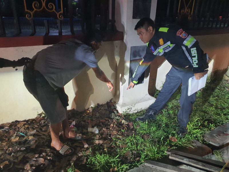 Mayat Pria di Jalan Mustika Diduga Korban Laka Tunggal RA RA
