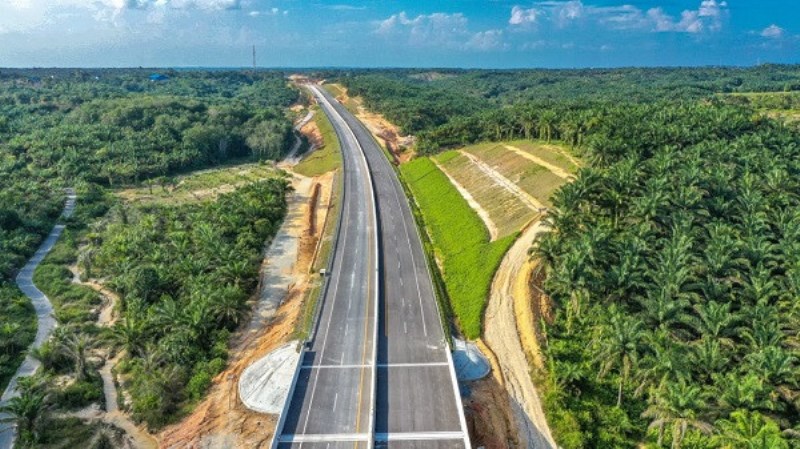550 Km Tol Trans Sumatera Ditargetkan Tuntas Hingga 2023