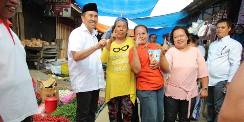 Janji Kampanye Syamsuar di Hari Pertama  Pilgub Riau: Pedagang Bebas dari Masalah ini...