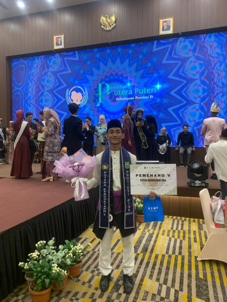 Ade Rizwan Firmansyah Wakili  Kep. Meranti Raih Putera Runner Up 4 Kebudayaan Prov.Riau