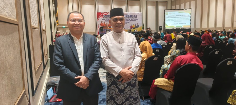 Fakultas Hukum Gelar Yudisium ke-LXXI, Diikuti Ketua DPRD Riau