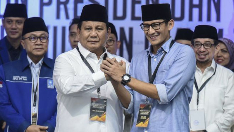 Survei Alvara: Prabowo-Sandiaga Hanya Unggul di Sumatera