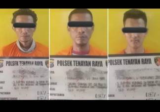Berkat Rekaman CCTV, Tiga Pelaku Curanmor di Pekanbaru Ditangkap Polisi
