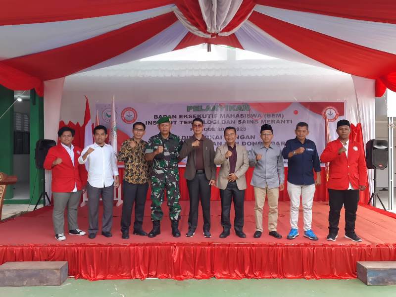Hadiri Pengukuhan BEM ITS Meranti, Asisten III Ajak Bersinergi dengan Pemda