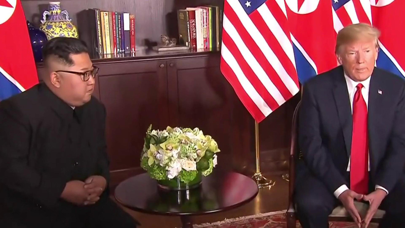 Kata Trump Usai Tatap Muka dengan Kim: Hubungan Luar Biasa