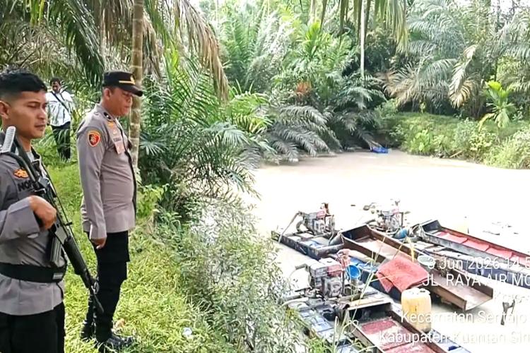 PETI Kuansing Digerebek Beruntun
