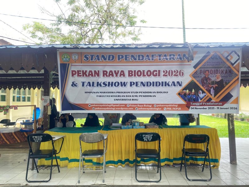 PANITIA PEKAN RAYA BIOLOGI 2026 FKIP UNRI  PERKUAT KESIAPAN JELANG PELAKSANAAN