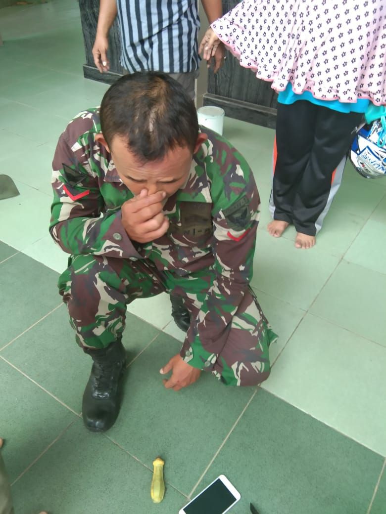 Oknum TNI Ditangkap Warga Curi Kotak Amal Masjid di Palembang