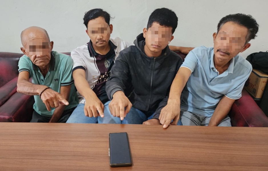 Diduga Gondol HP Kurir, Kakek dan Penadah di Bengkalis Diringkus Polisi