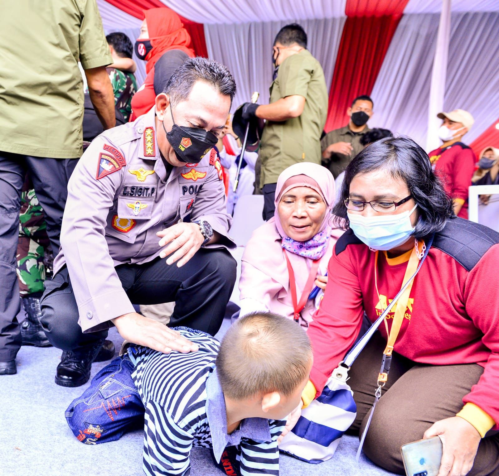 Jaga Generasi Penerus, Kapolri Beri Dukungan Psikososial ke Anak Terdampak Covid-19.