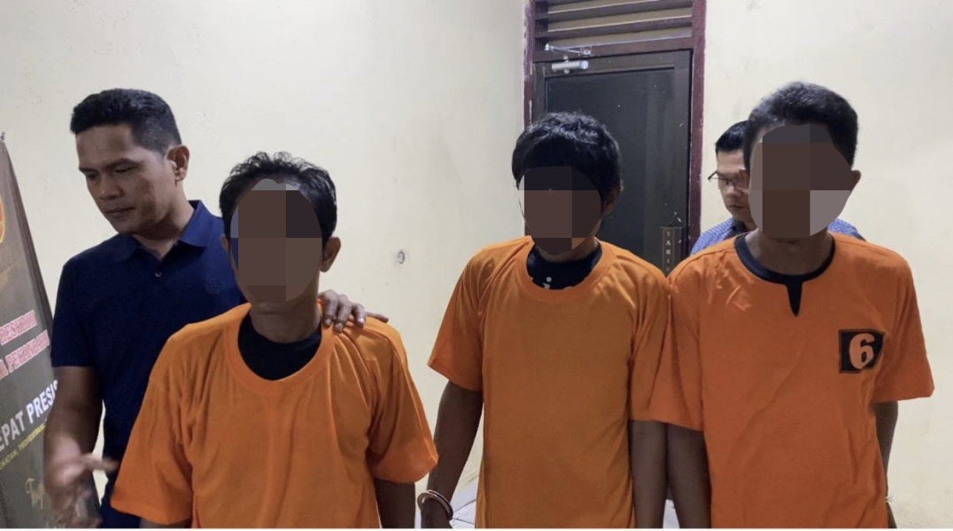Pelaku Pencurian Aset Negara di Bekas Kantor Kejati Riau Ditangkap